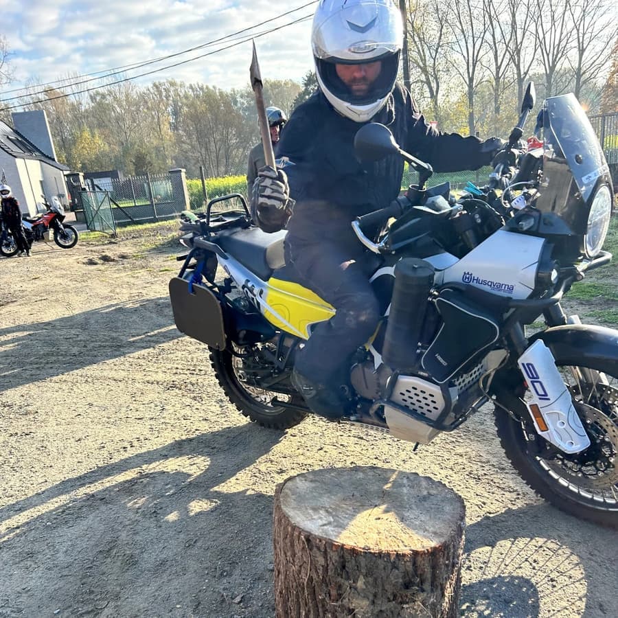 all road challenge, meer opleiding dan wedstrijd.