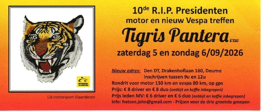 10e RIP Presidententreffen 2026