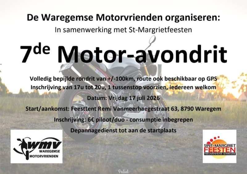 7de Motor-avondrit