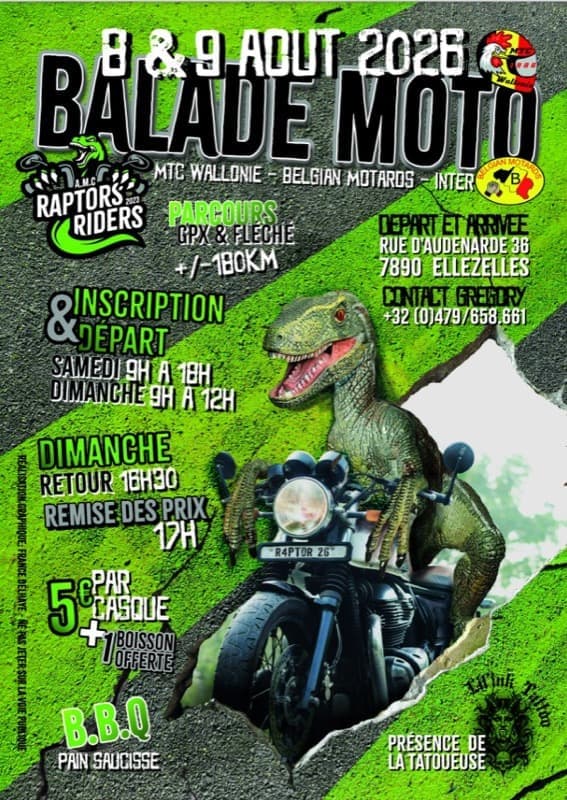 Balade des Raptors Riders